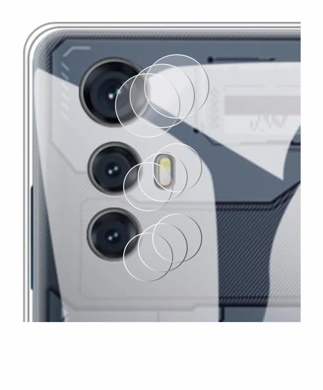 Image de l'appareil Cubot Max 5 (Caméra UNIQUEMENT) avec une grande variété de protections d'écran.