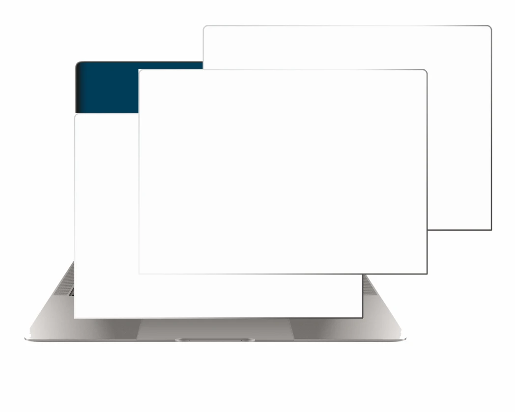 Image de l'appareil Honor MagicBook Art 14 avec une grande variété de protections d'écran.