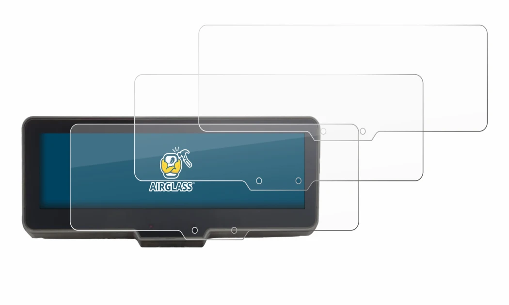 Image de l'appareil KTM 990 Duke R 2025 avec une grande variété de protections d'écran.