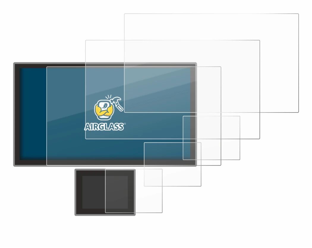 Image de l'appareil Icom IC-7760 avec une grande variété de protections d'écran.