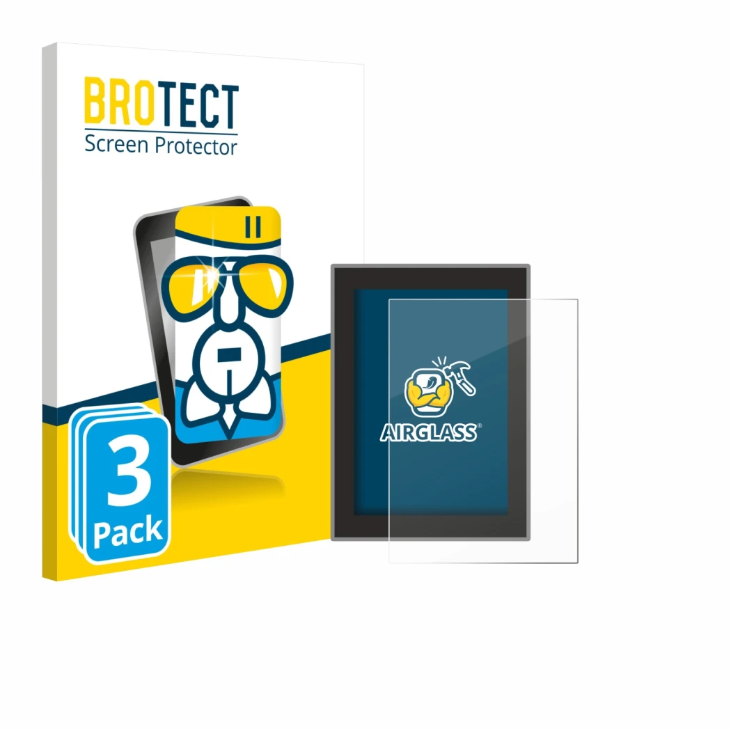 Face avant d’un emballage produit avec le logo de la marque BROTECT. À côté, l’appareil Volvo XC60 (2018–2024) est représenté 