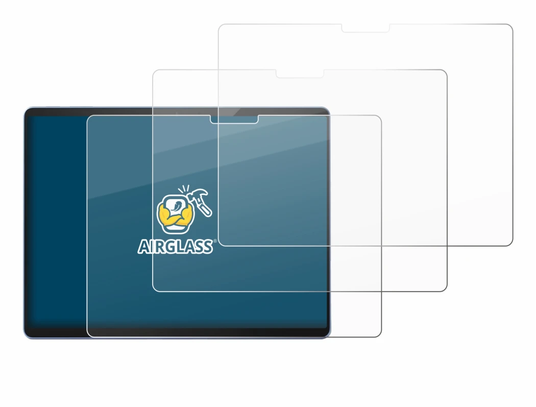 Image de l'appareil Microsoft Surface Pro 13 avec une grande variété de protections d'écran.