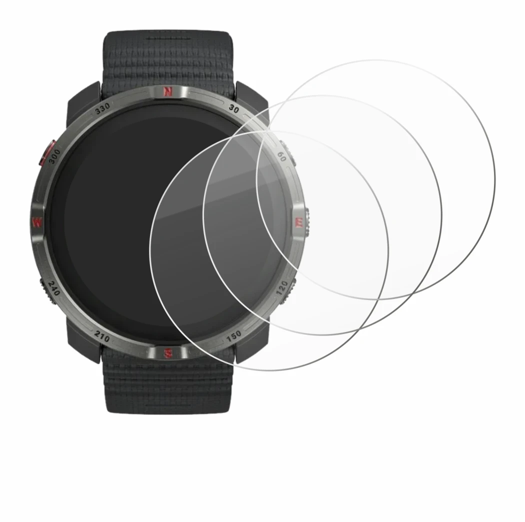 Image de l'appareil Polar Grit X2 avec une grande variété de protections d'écran.