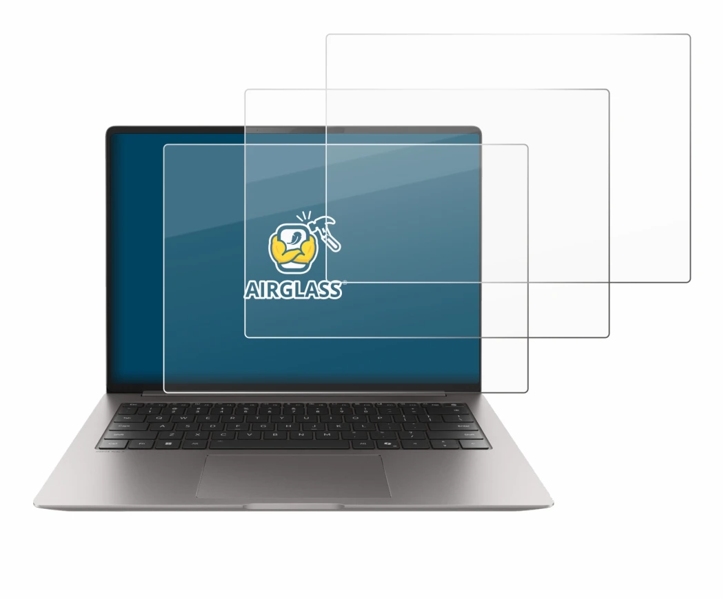 Image de l'appareil Honor MagicBook Pro 14 avec une grande variété de protections d'écran.