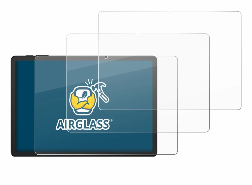 Image de l'appareil Doogee Tab G6 Plus avec une grande variété de protections d'écran.