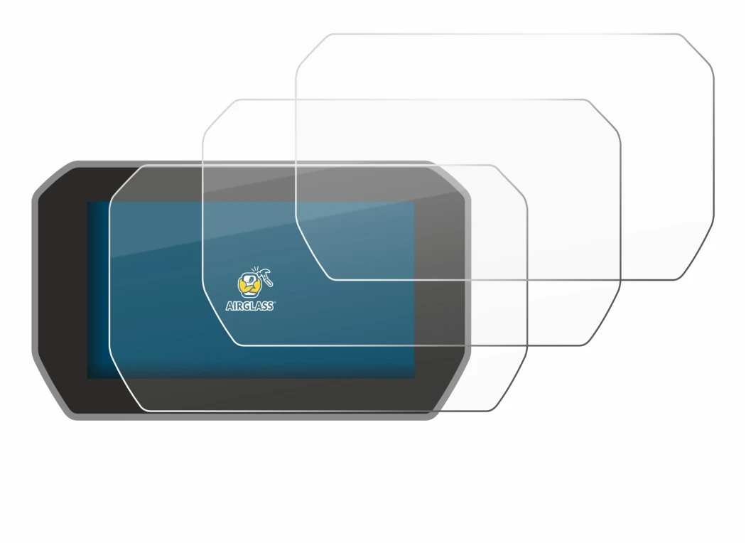 Image de l'appareil Ducati V4S 2021 Affichage de la vitesse avec une grande variété de protections d'écran.