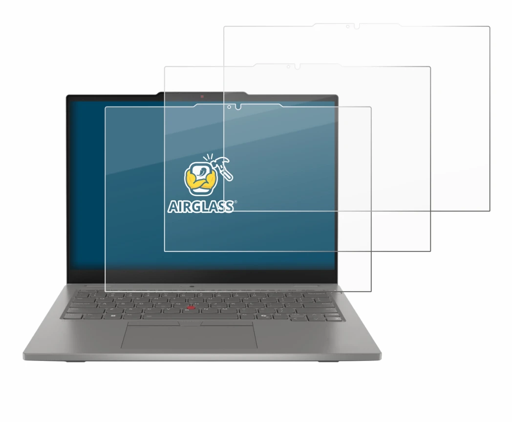 Image de l'appareil Lenovo ThinkPad L13 2-in-1 Gen 6 avec une grande variété de protections d'écran.