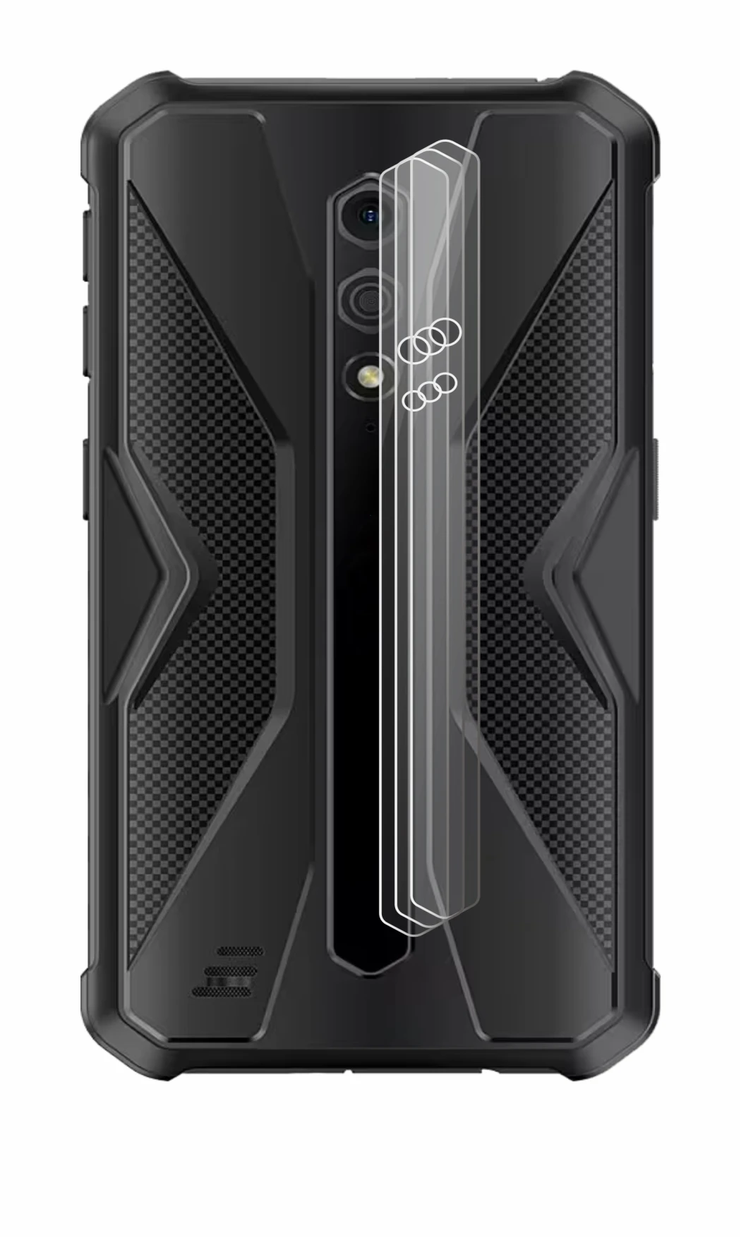 Image de l'appareil Ulefone Armor X12 Pro (Caméra UNIQUEMENT) avec une grande variété de protections d'écran.