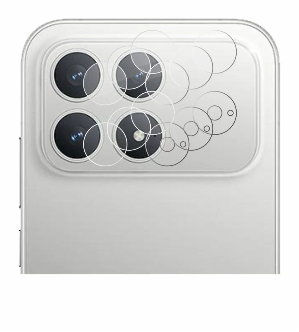 Image de l'appareil Xiaomi Poco F8 Pro (Caméra UNIQUEMENT) avec une grande variété de protections d'écran.