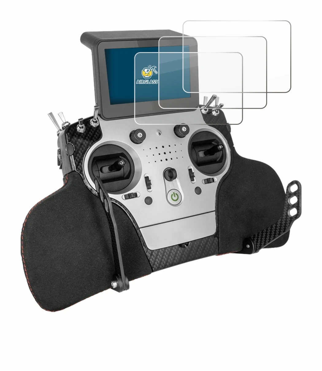 Image de l'appareil PowerBox Systems Core avec une grande variété de protections d'écran.