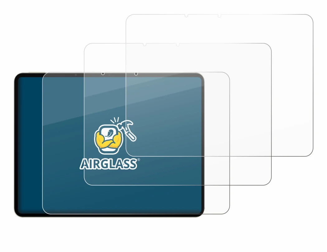 Image de l'appareil realme Pad 3 avec une grande variété de protections d'écran.