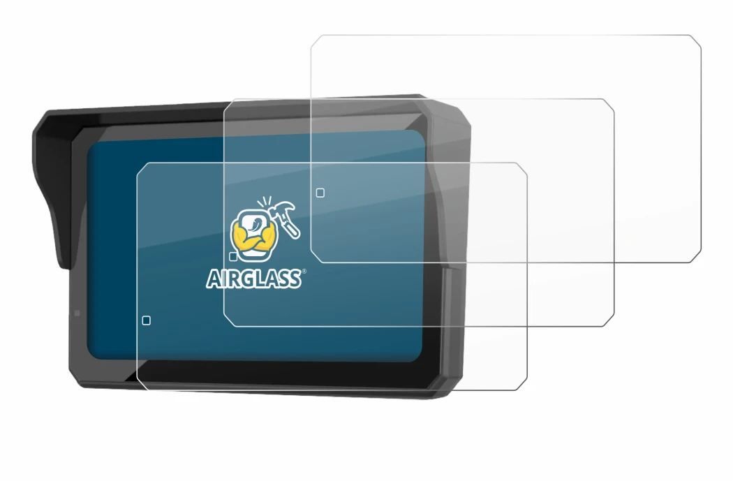 Image de l'appareil Carpuride W602S Pro avec une grande variété de protections d'écran.