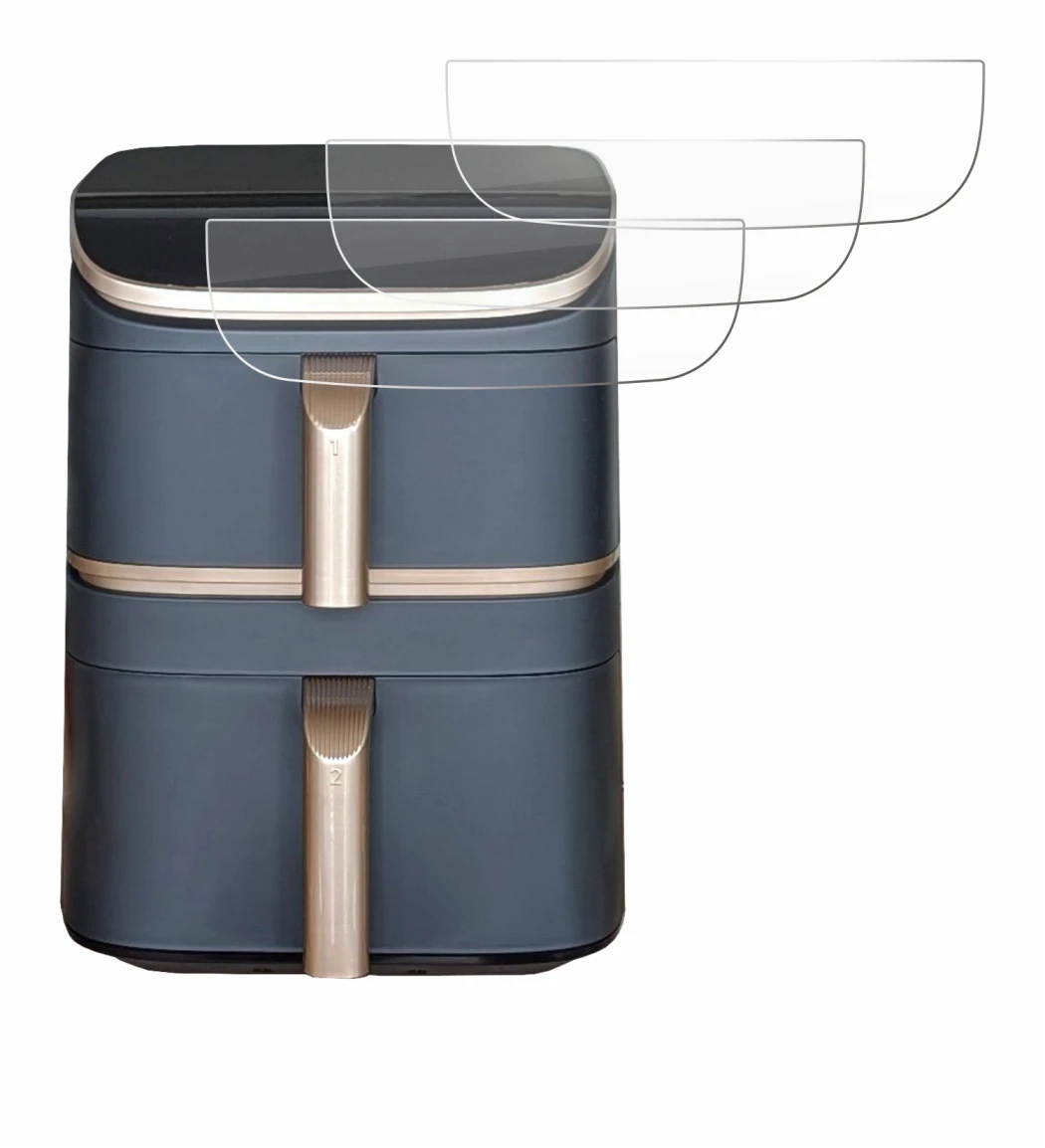 Image de l'appareil Cosori Turbo Tower Pro avec une grande variété de protections d'écran.