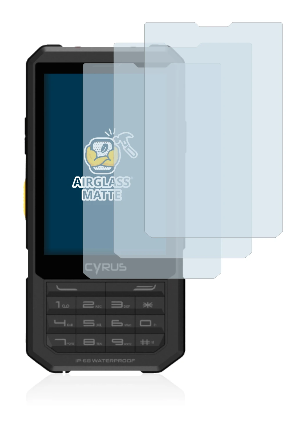 Image de l'appareil Cyrus CM 17 Hybrid avec une grande variété de protections d'écran.