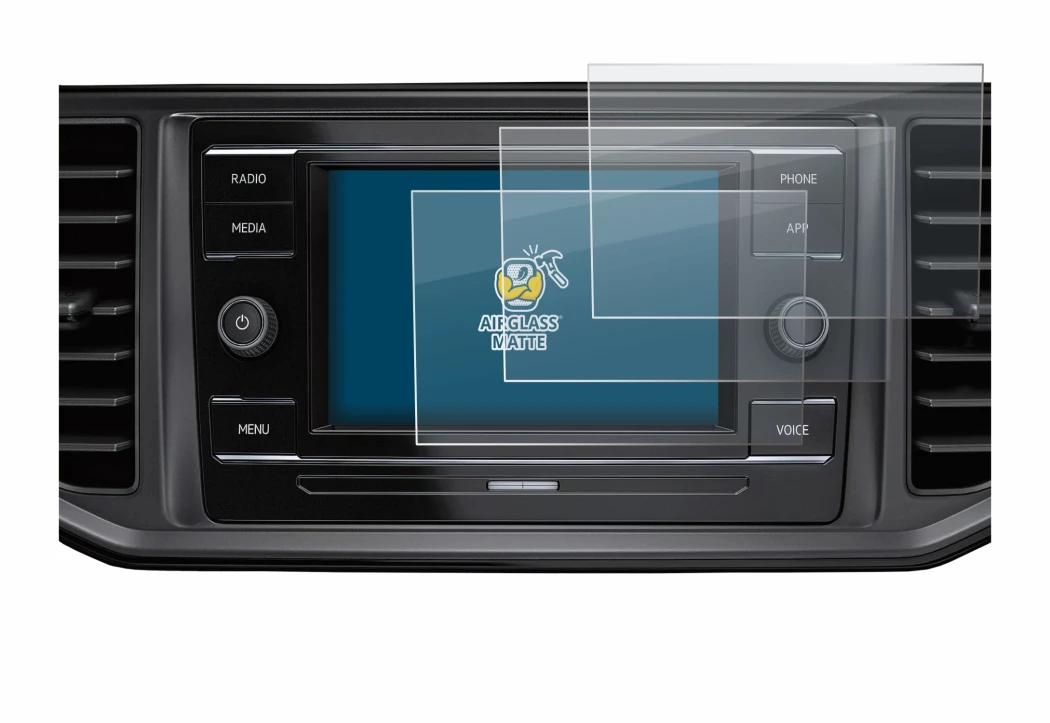 Image de l'appareil Volkswagen Crafter Composition Colour 2022 avec une grande variété de protections d'écran.