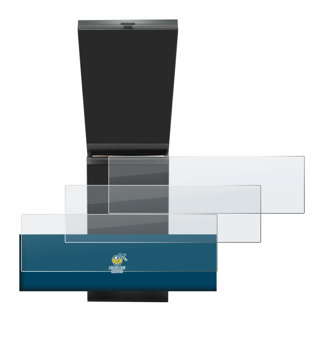 Image de l'appareil ASUS ROG Zephyrus Duo 16 2023 (Touch Bar UNIQUEMENT) avec une grande variété de protections d'écran.