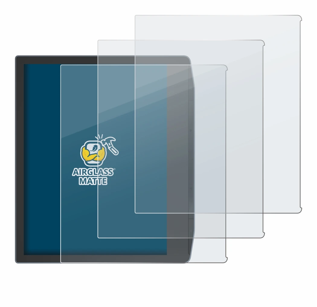 Image de l'appareil PocketBook Era Color avec une grande variété de protections d'écran.