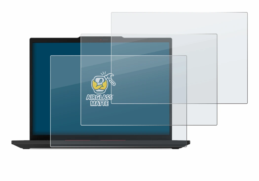 Image de l'appareil Lenovo ThinkPad T14 Gen 5 avec une grande variété de protections d'écran.