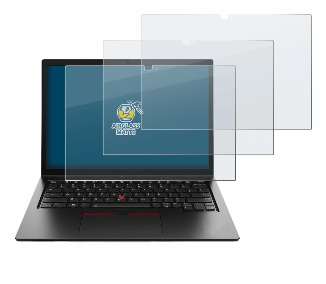 Image de l'appareil Lenovo ThinkPad L13 2-in-1 Gen 5 avec une grande variété de protections d'écran.