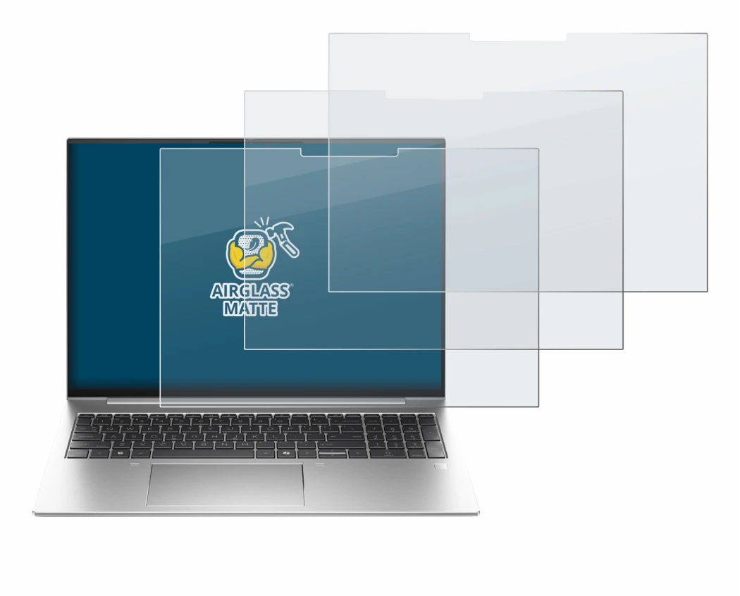 Image de l'appareil HP EliteBook 835 G11 avec une grande variété de protections d'écran.