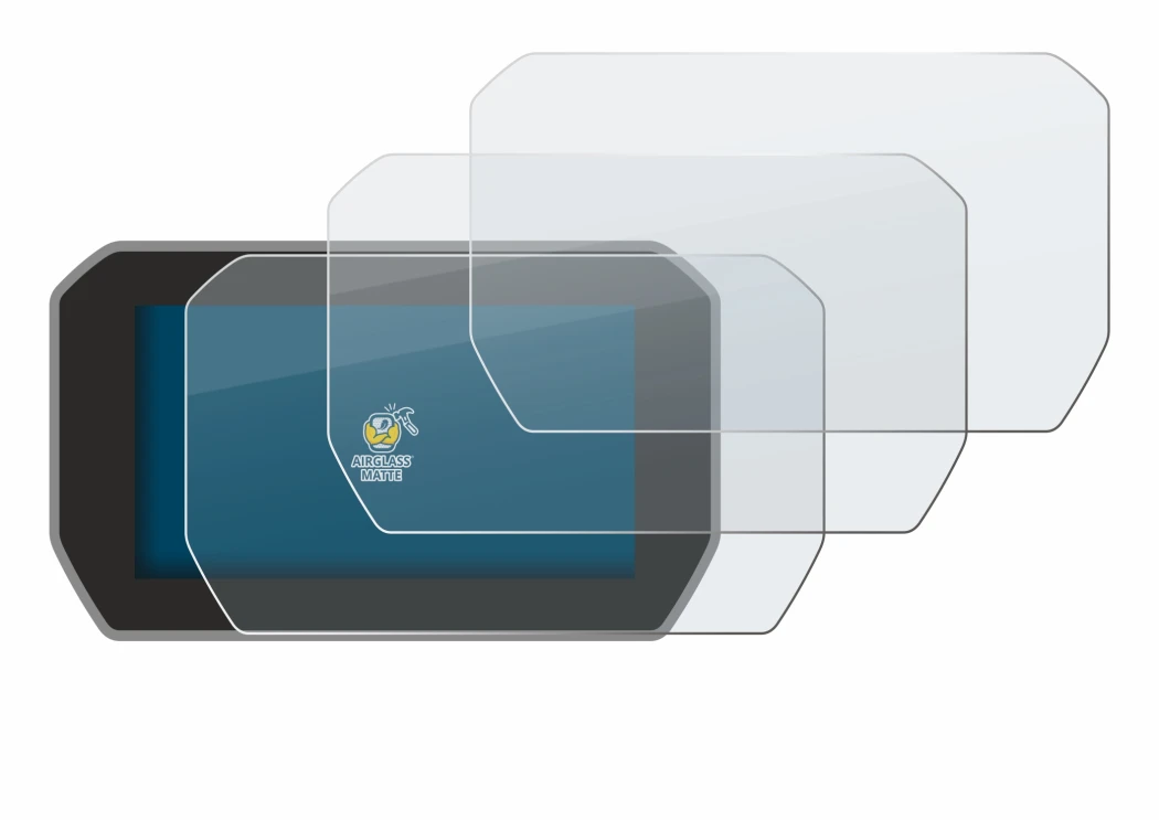 Image de l'appareil Ducati V4 Rally (2024) avec une grande variété de protections d'écran.