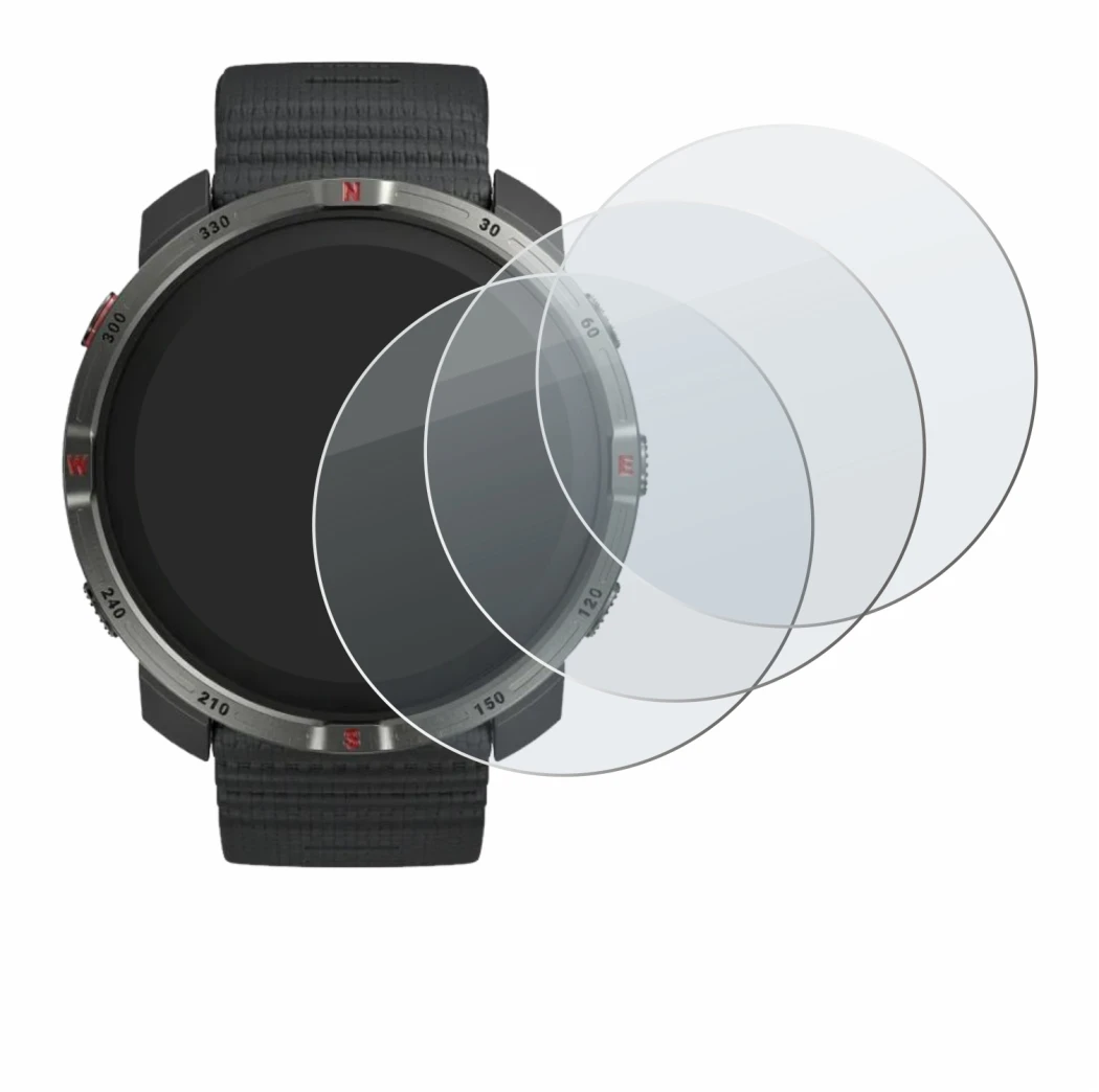 Image de l'appareil Polar Grit X2 avec une grande variété de protections d'écran.