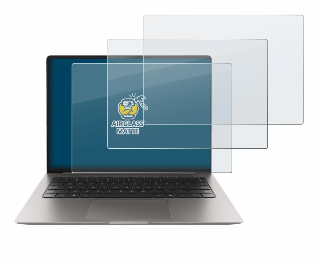 Image de l'appareil Honor MagicBook Pro 14 avec une grande variété de protections d'écran.