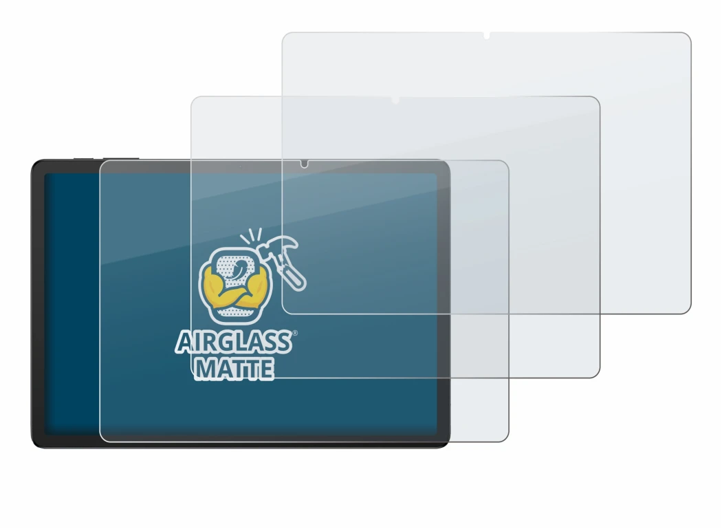 Image de l'appareil Doogee Tab G6 Plus avec une grande variété de protections d'écran.