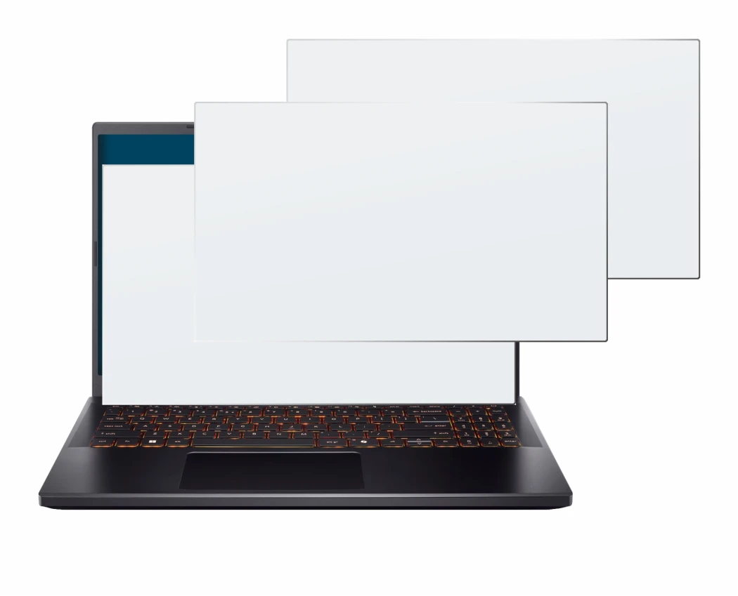 Image de l'appareil Acer Nitro V 15 avec une grande variété de protections d'écran.