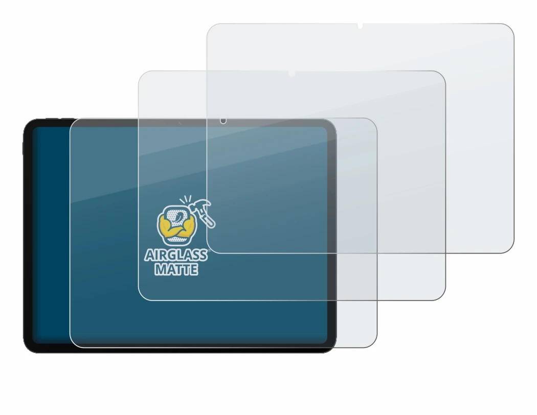 Image de l'appareil OnePlus Pad Go 2 avec une grande variété de protections d'écran.