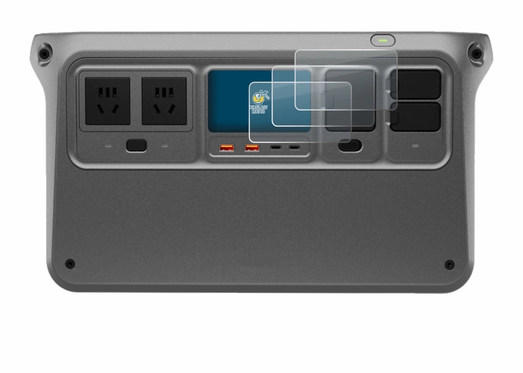 Image de l'appareil DJI Power 1000 V2 avec une grande variété de protections d'écran.