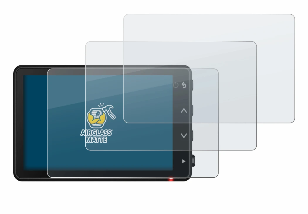 Image de l'appareil Garmin Catalyst 2 avec une grande variété de protections d'écran.