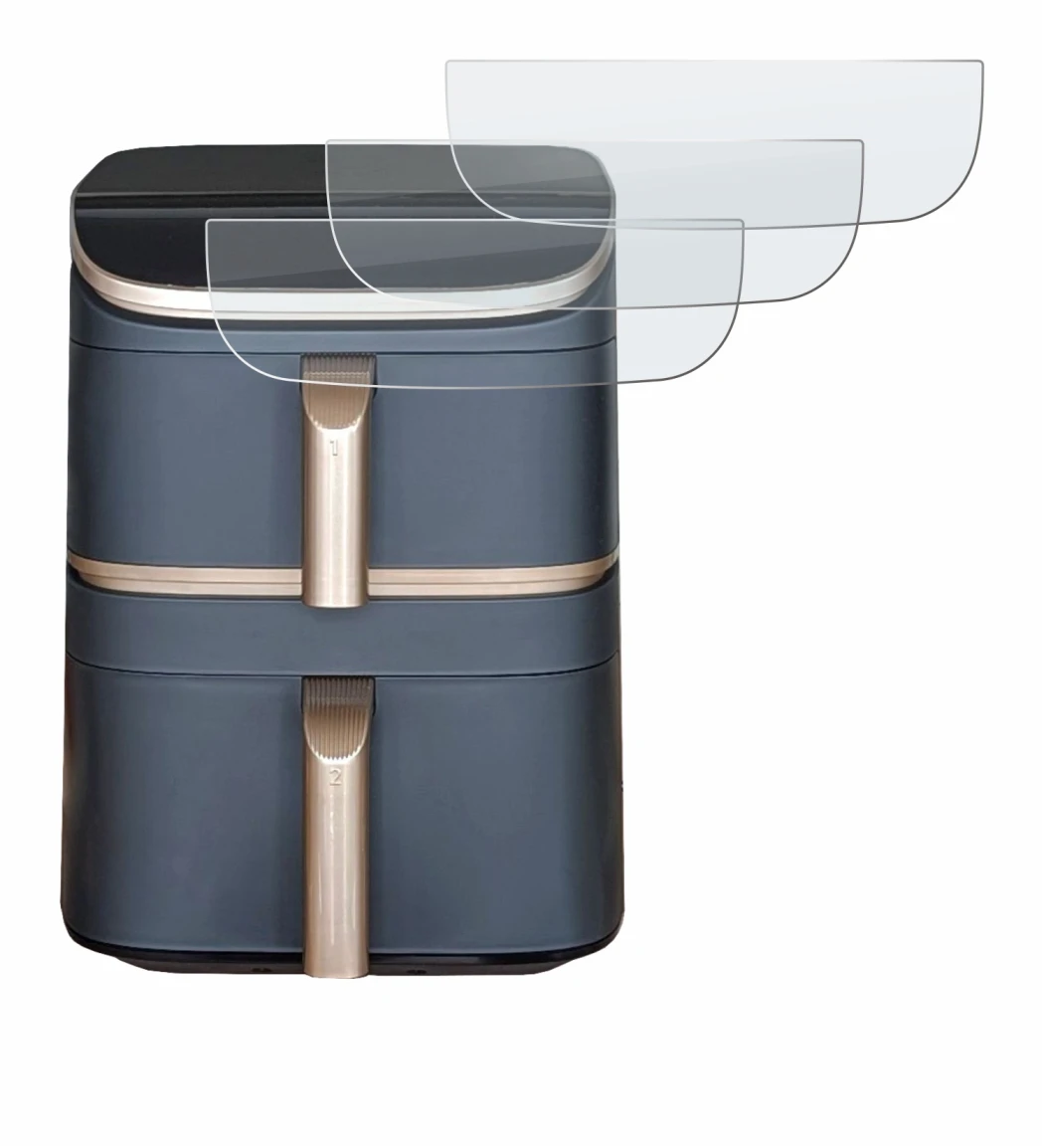 Image de l'appareil Cosori Turbo Tower Pro avec une grande variété de protections d'écran.