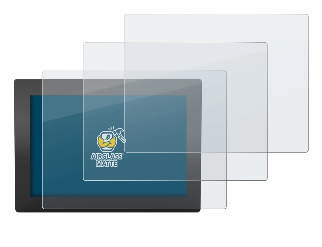 Image de l'appareil WAGO Web Panel 400 avec une grande variété de protections d'écran.