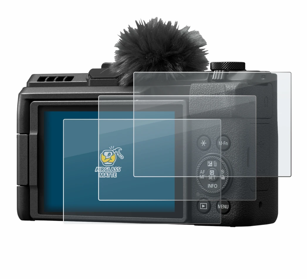 Image de l'appareil Canon PowerShot V1 Premium avec une grande variété de protections d'écran.