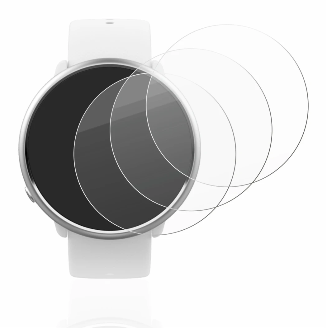 Image de l'appareil Polar Ignite avec une grande variété de protections d'écran.