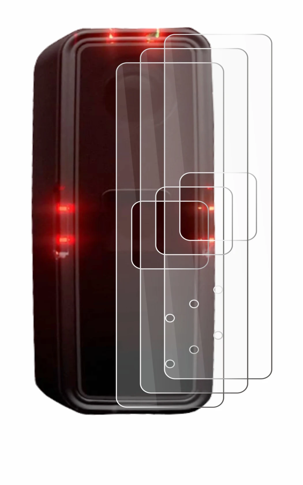 Image de l'appareil Alps Alpine Ride Safety RS 1000 avec une grande variété de protections d'écran.