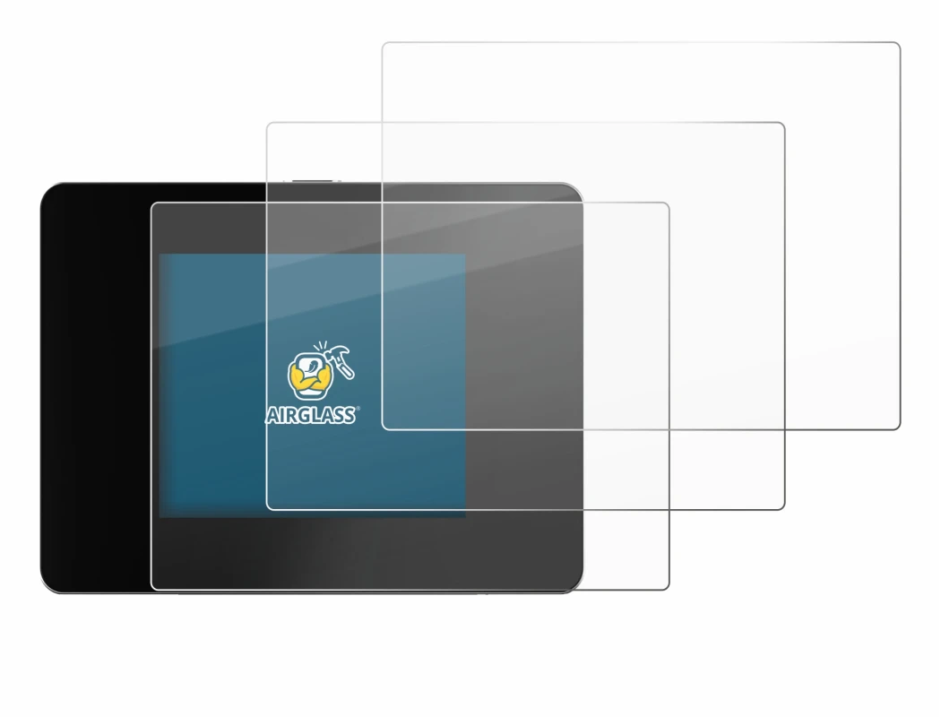 Image de l'appareil REINER SCT Authenticator mini avec une grande variété de protections d'écran.