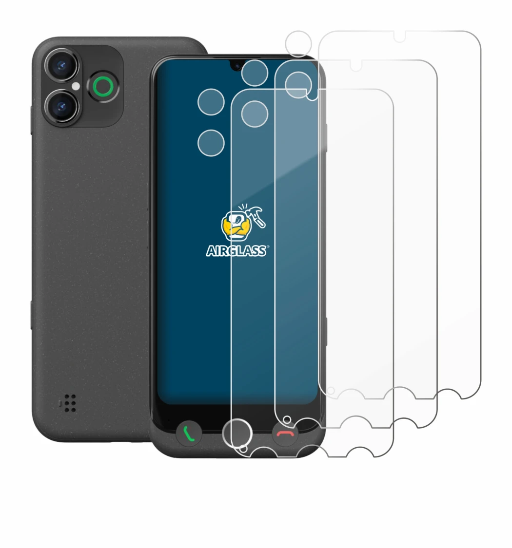 Image de l'appareil Doro Aurora A30 (Avant+Caméra) avec une grande variété de protections d'écran.