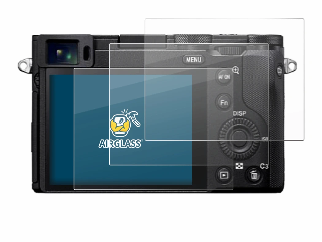 Image de l'appareil Sony RX1R III avec une grande variété de protections d'écran.