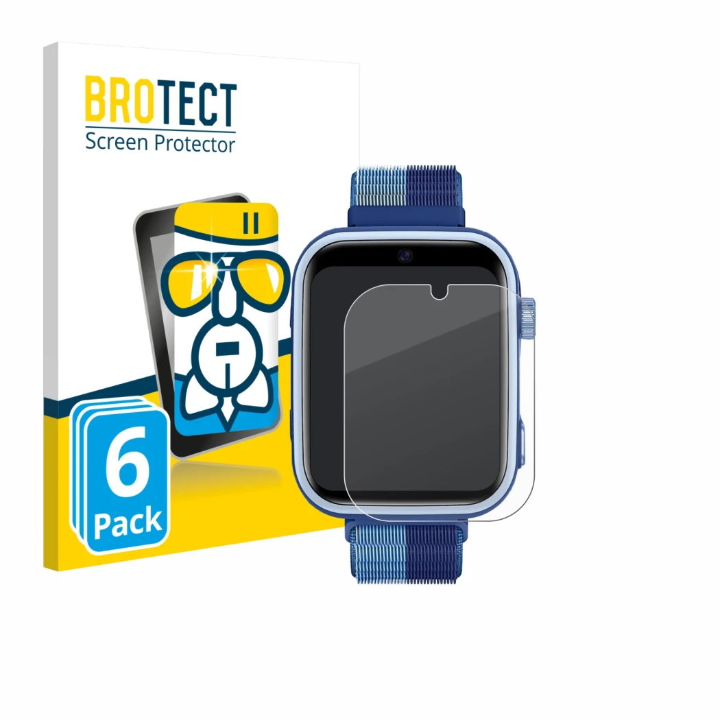 Face avant d’un emballage produit avec le logo de la marque BROTECT. À côté, l’appareil Oliimptek T45 est représenté avec la p