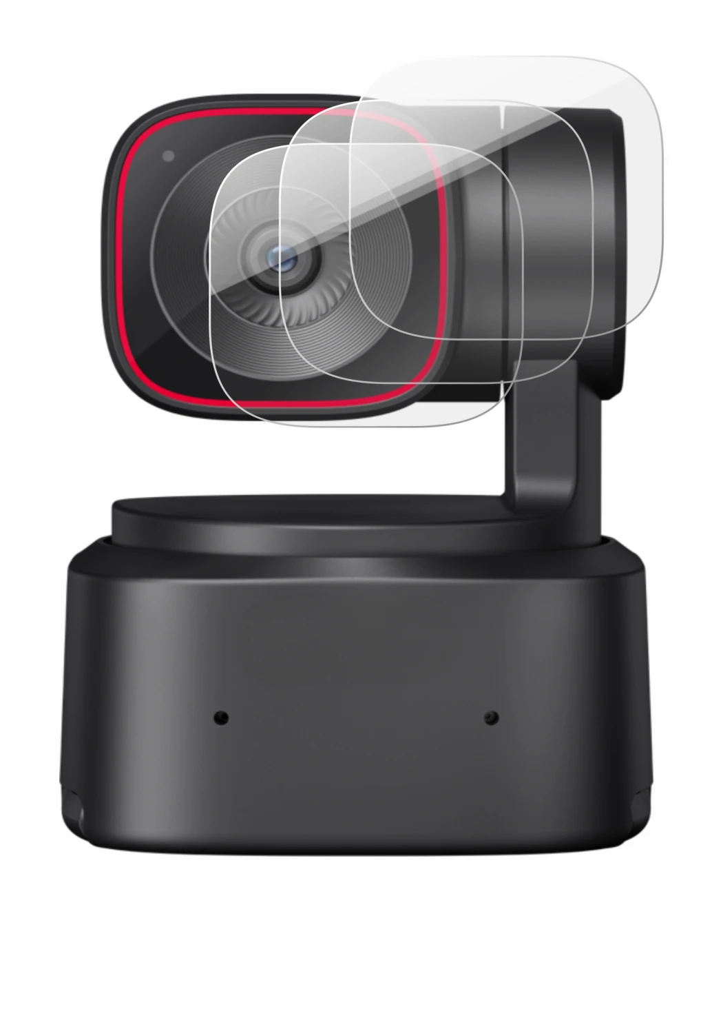 Image de l'appareil OBSBOT Tiny 2 Lite avec une grande variété de protections d'écran.