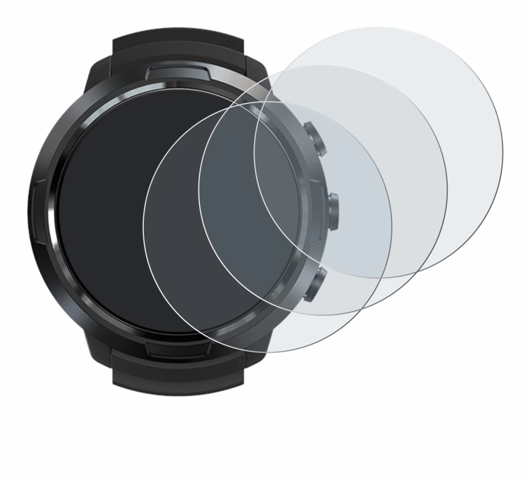 Image de l'appareil Suunto D5 avec une grande variété de protections d'écran.