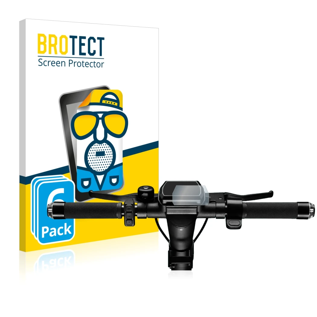 Face avant d’un emballage produit avec le logo de la marque BROTECT. À côté, l’appareil SoFlow SO4 Pro (2e Gen.) est représent