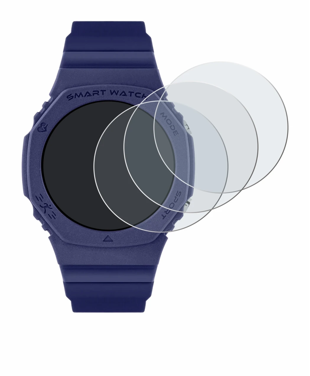 Image de l'appareil Reflex Active Series 26 avec une grande variété de protections d'écran.