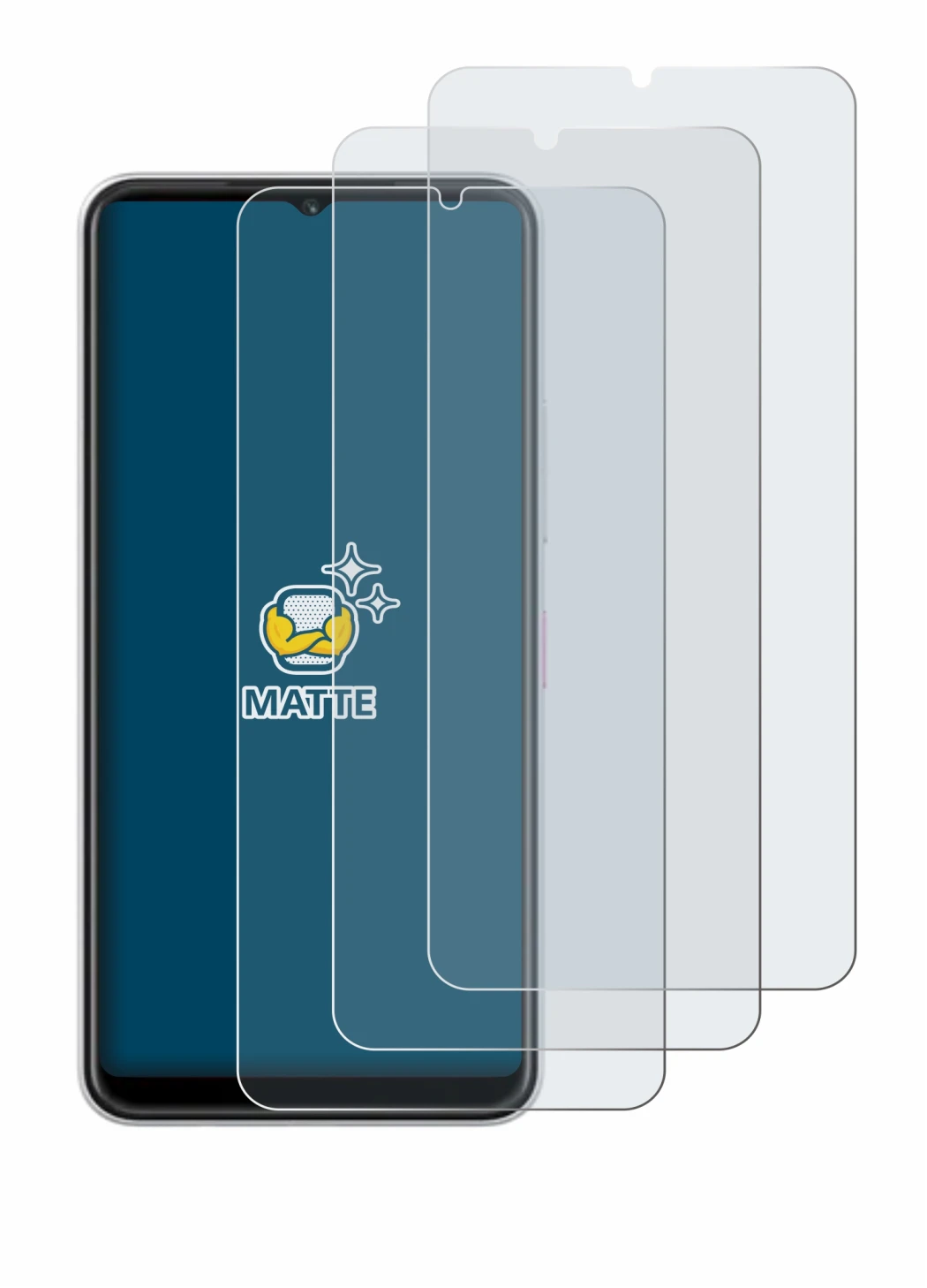 Image de l'appareil Telekom T Phone 2 avec une grande variété de protections d'écran.