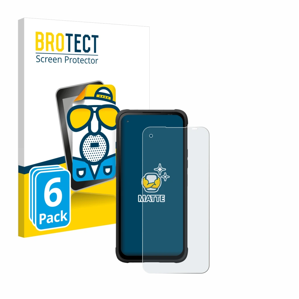 Face avant d’un emballage produit avec le logo de la marque BROTECT. À côté, l’appareil Hammer Blade V est représenté avec la