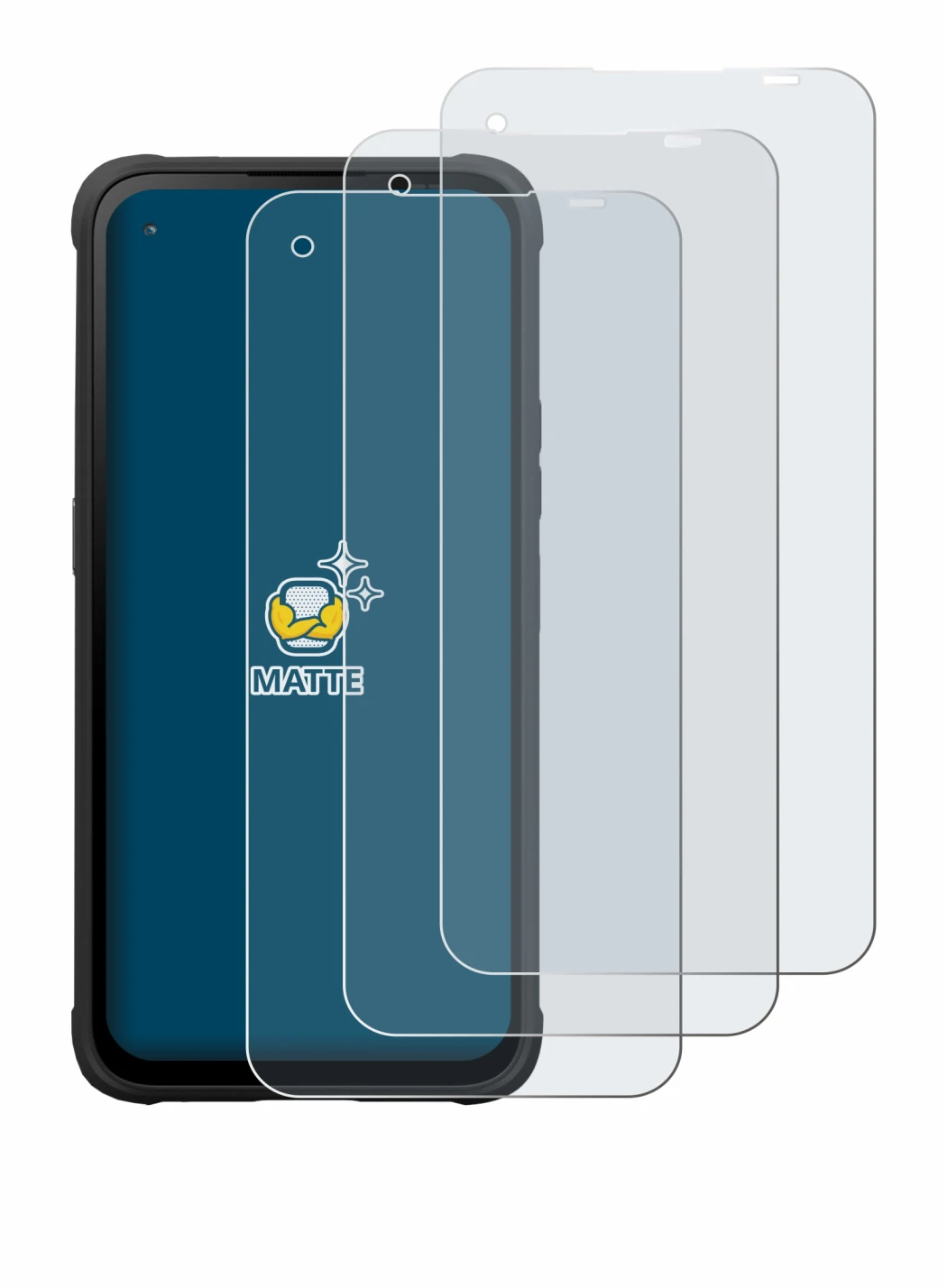 Image de l'appareil Hammer Blade V avec une grande variété de protections d'écran.