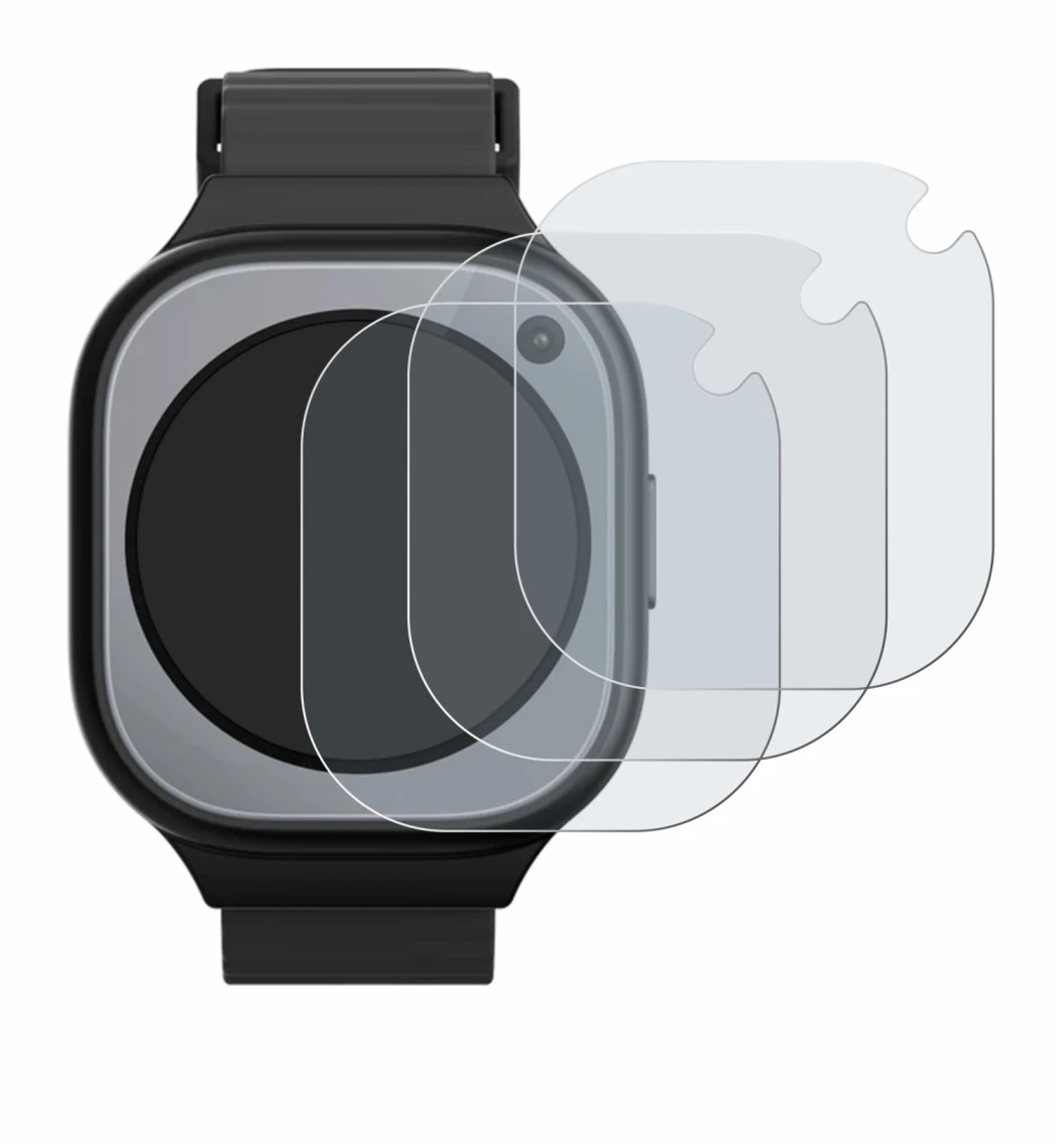 Image de l'appareil Xplora X6Pro avec une grande variété de protections d'écran.