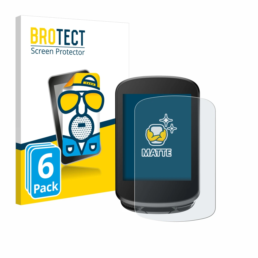 Face avant d’un emballage produit avec le logo de la marque BROTECT. À côté, l’appareil Magene C506 est représenté avec la pro